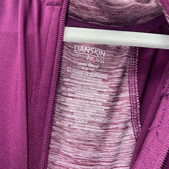❤️🙌Danskin Trendy Sports Purple Athletic Jacket Size Medium - Picture 4 of 5